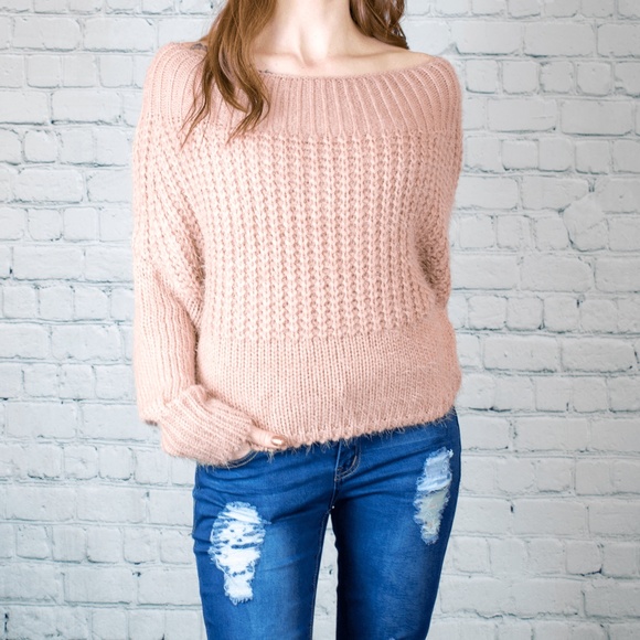 Vanille Style Sweaters - Last One❗️Dusty Pink Knit Sweater